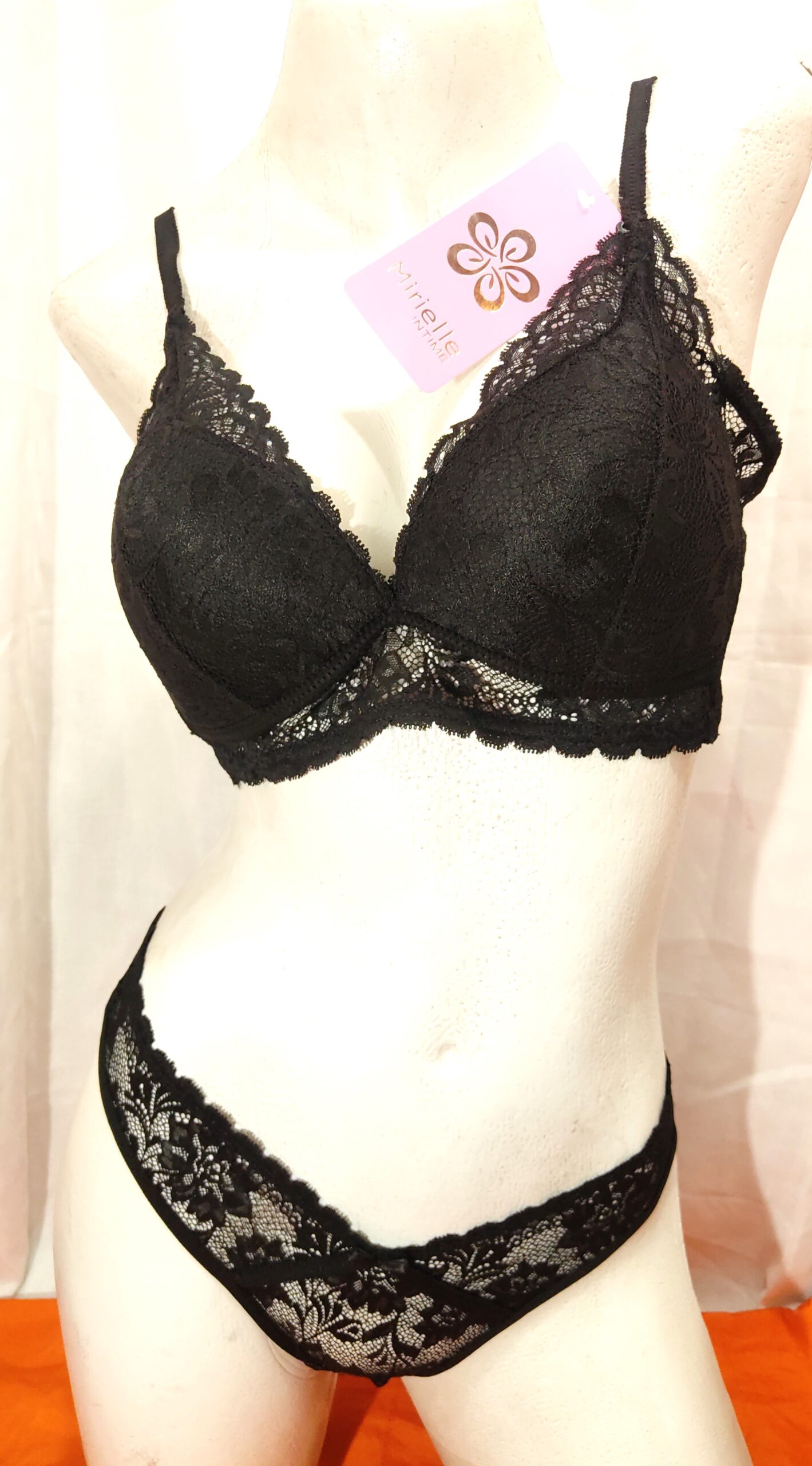 Conjunto Brassier y Cachetero Negro